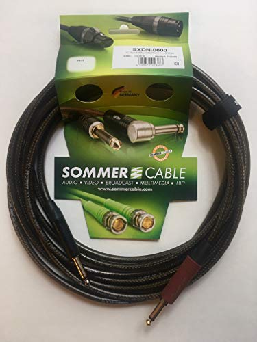 SommerCable Instrumentenkabel SC-Spirit XXL Klinke NP2X-AU-SILENT/Klinke NP2X-BAG Neutrik (3m) von SommerCable