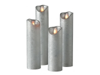 Sompex Shine Led Candle, Set Of 4, Remote Controllable, Timer Function, Multi Led von Sompex