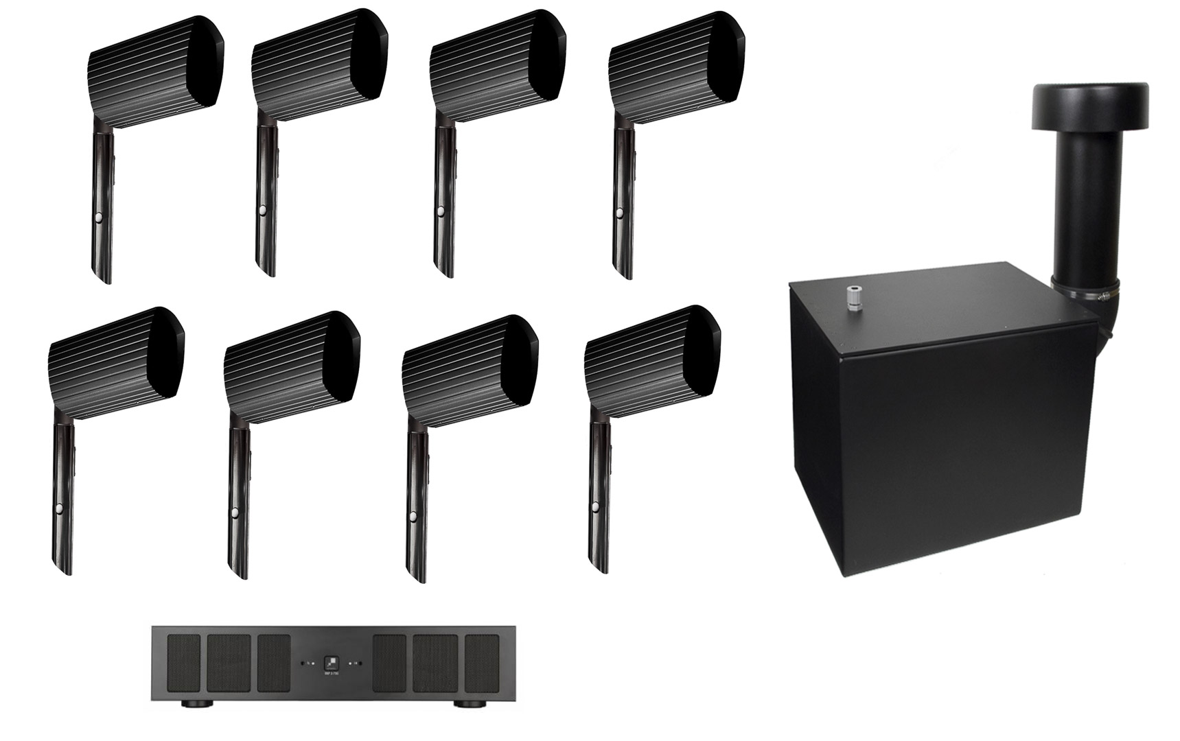 James Loudspeaker AT62/ST15/AMP 8.1 - Gartenset James Loudspeaker AT62/ST15/AMP 8.1 - Gartenset von Sonance