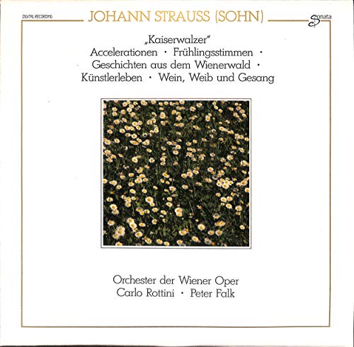 Strauss: Kaiserwalzer; Accelerationen; Frühlingsstimmen; Geschichten aus dem Wienerwald; Künstlerleben; Wein,Weib und Gesang - 31038 - Vinyl LP von Sonata