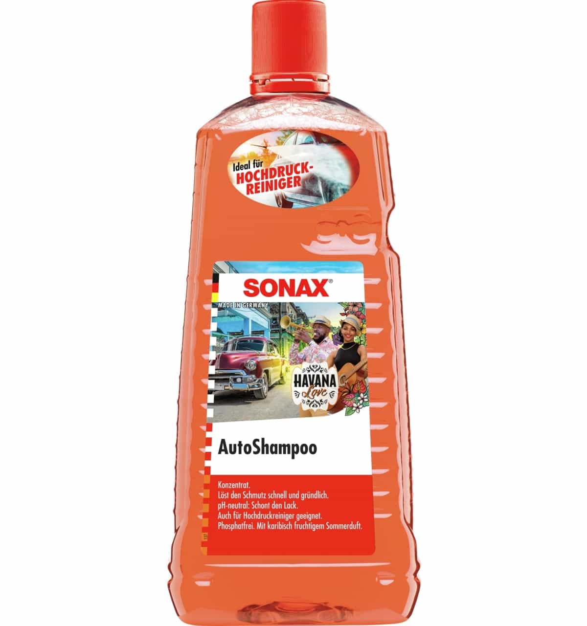 SONAX Autoshampoo Konzentrat, Havana Love, 2 l, 03285410 SONAX Autoshampoo Konzentrat, Havana Love, 2 l, 03285410 von Sonax