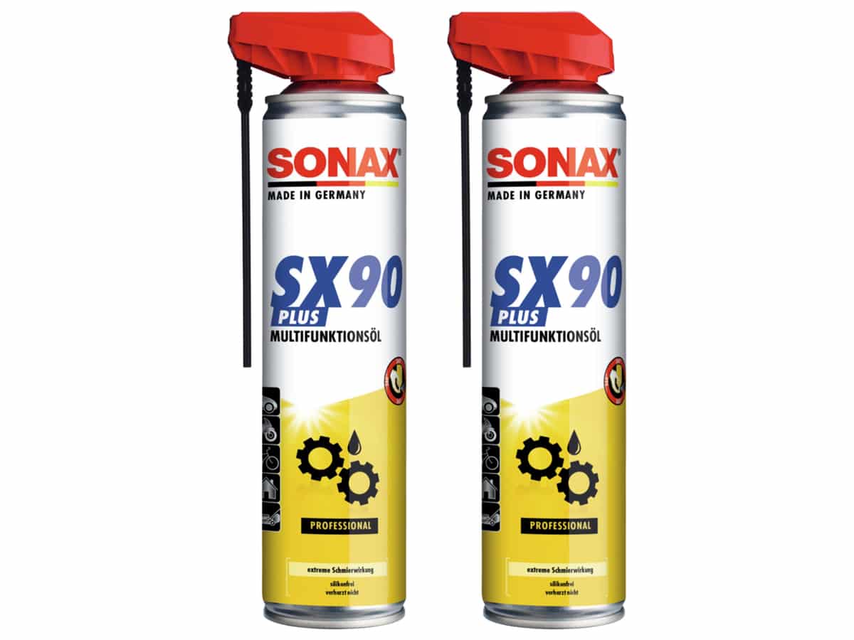 SONAX Multifunktionsöl, SX90 PLUS EasySpray, 400 ml, 2 Stück von Sonax