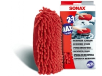 Sonax 04281000, Rot, Rechteckig, Mikrofaser, Auto, Handwäsche, Einfarbig von Sonax