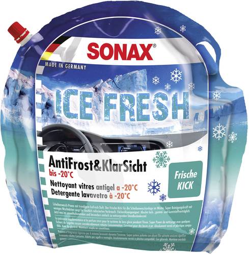 Sonax 133441 Scheiben-Frostschutz Scheibenwaschanlage 3l von Sonax
