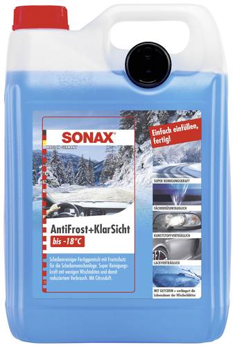 Sonax AntiFrost + KlarSicht 134500 Scheiben-Frostschutz 5l von Sonax