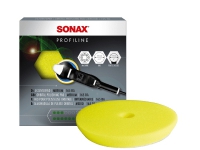 Sonax Exzenterpad medium 165, Polierscheibe, 16,5 cm, 16,5 cm, Gelb von Sonax