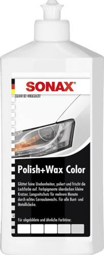 Sonax Polish & Wax Color 296000 Autopolitur, Autowachs 500ml von Sonax
