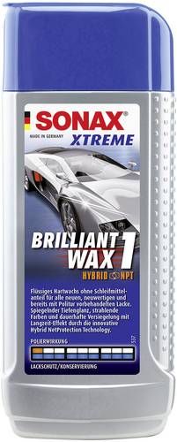 Sonax Xtreme Brilliant Wax 1 Hybrid NPT 201200 Autowachs 500ml von Sonax