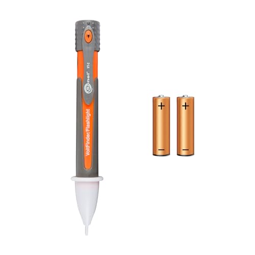 SONEL VT-2 Spannungsanzeige - AC-Tester - Bereich 90...1000V - Netze 50/60Hz - wasserdichtes Gehäuse IP54 - Licht- und Akustik - LED Taschenlampe von Sonel