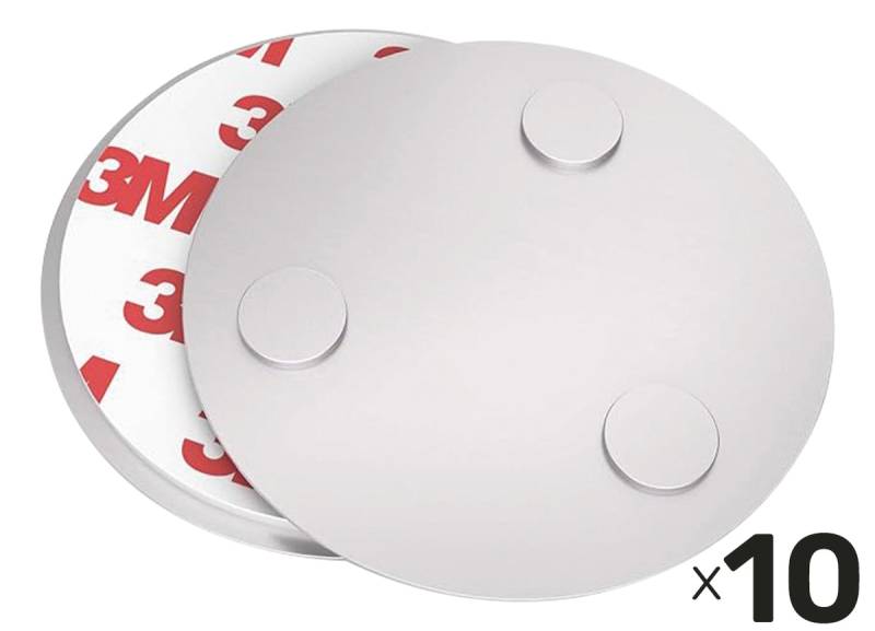 SONERO Befestigungs-Set für Rauchmelder X-MH070-10, magnetisch, 10er-Set von Sonero