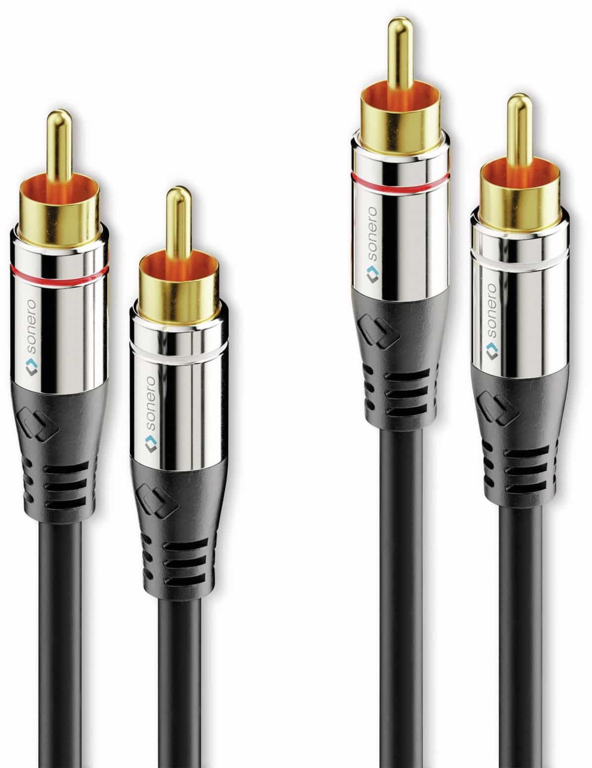 SONERO Cinchkabel Stereo, 3,0 m, schwarz SONERO Cinchkabel Stereo, 3,0 m, schwarz von Sonero