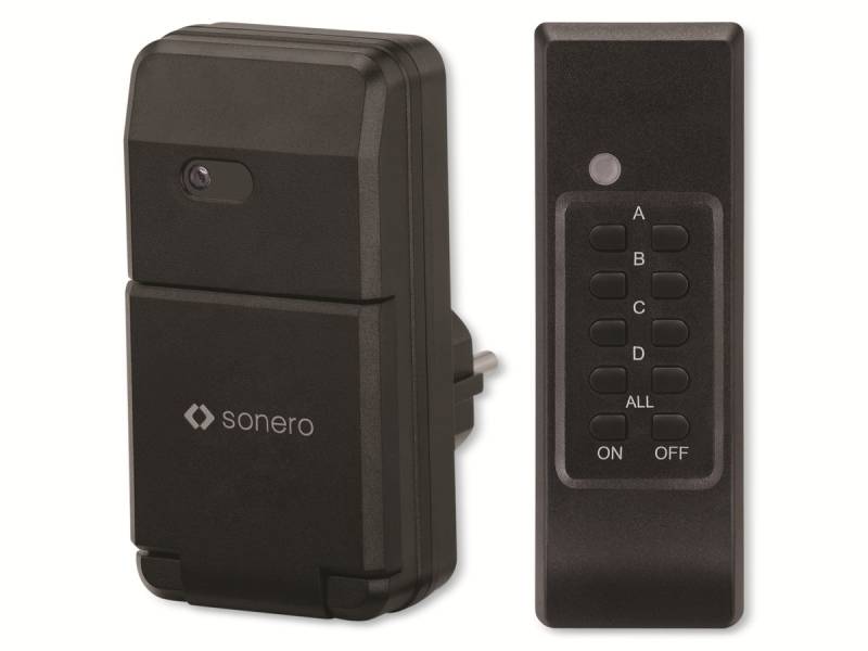 SONERO Funksteckdosen-Set S-RCS301, Outdoor von Sonero
