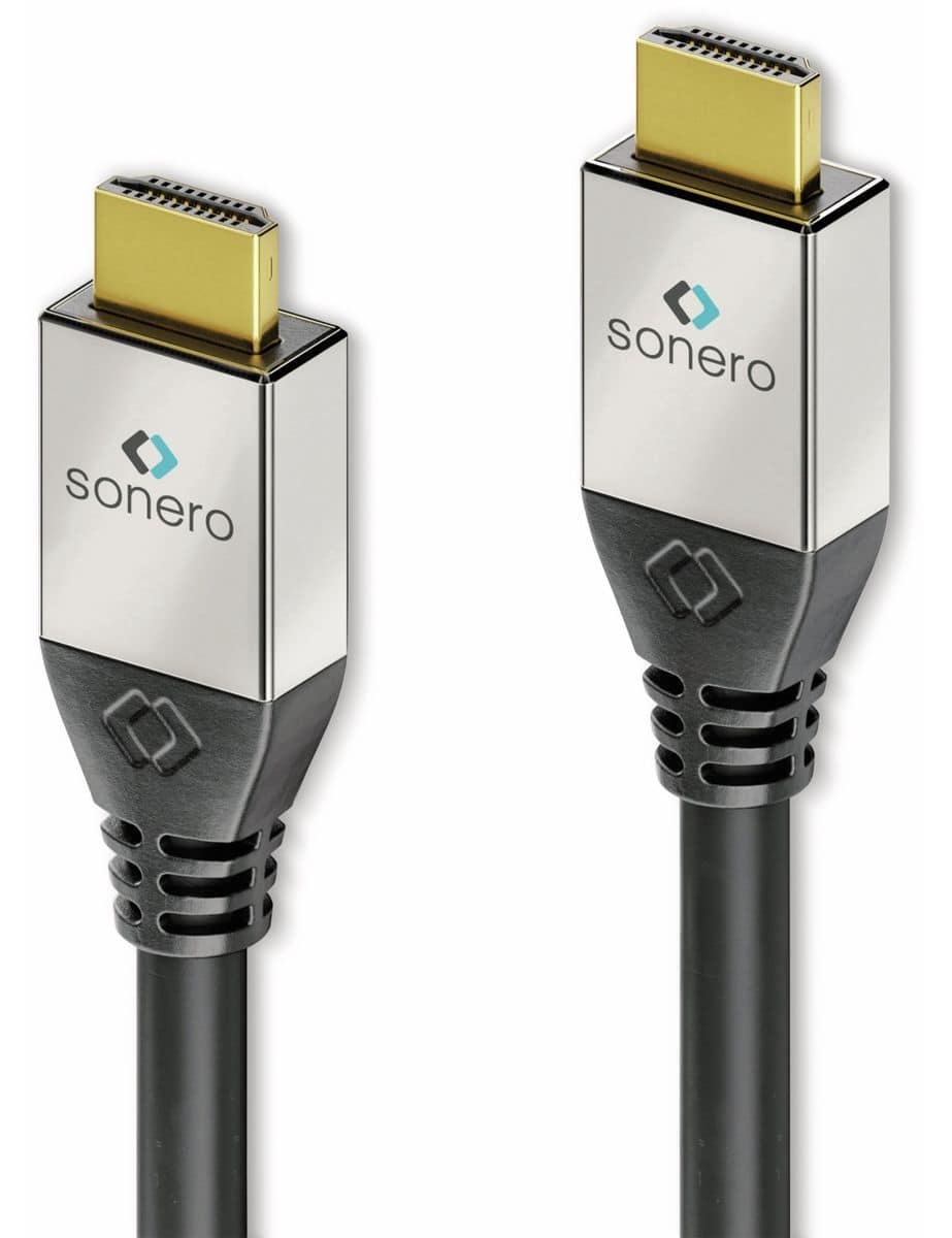 SONERO HDMI Kabel 4K, 15 m, schwarz, aktiv von Sonero