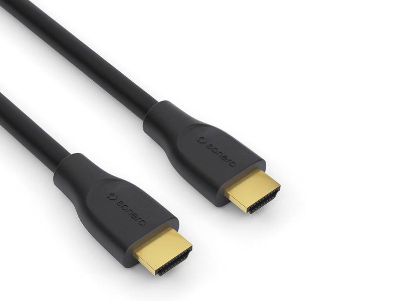 SONERO HDMI-Kabel Premium High Speed mit Ethernet, 0,5 m von Sonero