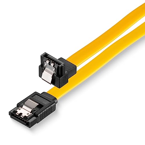 Sonero® SATA III 6Gb/s Datenkabel, 0,30m, gewinkelt, gelb von Sonero