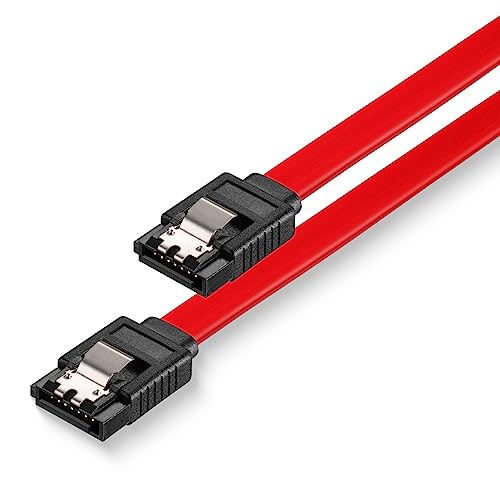 Sonero® SATA III 6Gb/s Datenkabel, 0,30m, gewinkelt, rot von Sonero