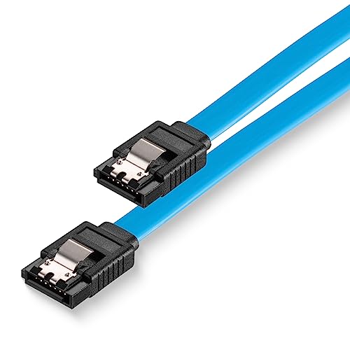 Sonero® SATA III 6Gb/s Datenkabel-Set, 3x 0,50m, blau von Sonero