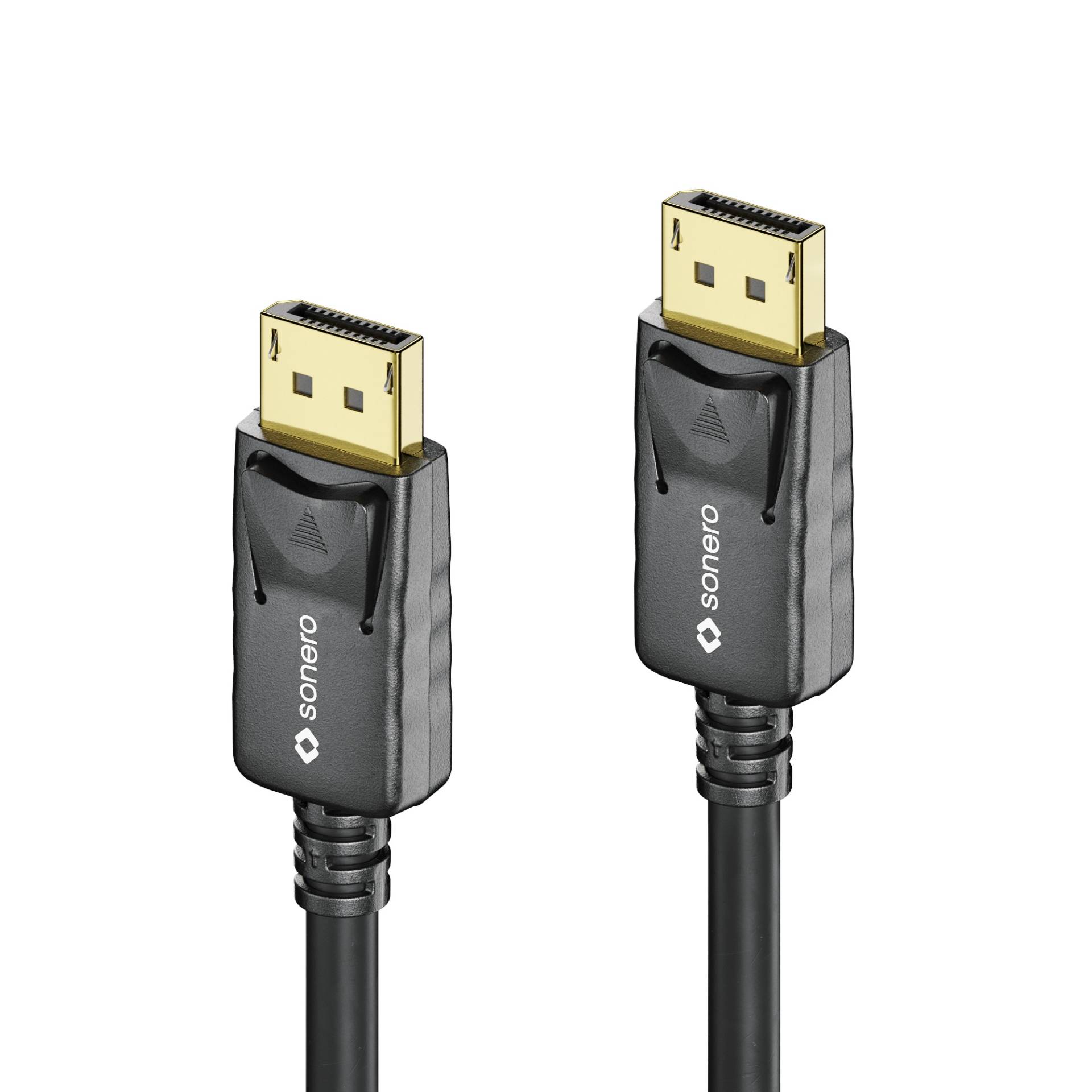 Sonero DisplayPort 1.4v Kabel, 8K60, 30AWG, schwarz, 5,00m Sonero DisplayPort 1.4v Kabel, 8K60, 30AWG, schwarz, 5,00m von Sonero