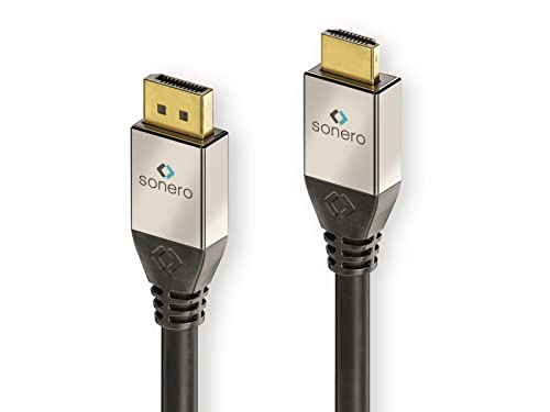 Sonero DisplayPort auf HDMI Kabel 5,0m von Sonero