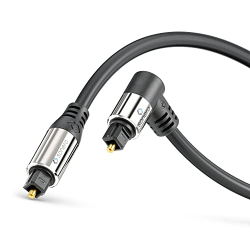 Sonero Optisches Audio Kabel 1x90° 1,0m von Sonero