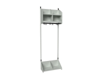 BST-Kombination A, Anbauteil 3 Plätze B 900 mm, weiß von Sonesson