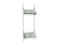 BST-Kombination E, Startsektion 2 Plätze B 600 mm, weiß BST-Kombination E, Startsektion 2 Plätze B 600 mm, weiß von Sonesson