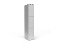 Kleiderschrank 1x400 mm Dachschräge 3 Fächer in der Höhe Blaue Tür Griff mit Vorhängeschloss Kleiderschrank 1x400 mm Dachschräge 3 Fächer in der Höhe Blaue Tür Griff mit Vorhängeschloss von Sonesson