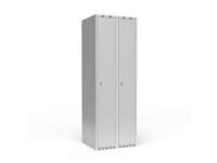 Kleiderschrank 2x300 mm Gerades Dach 1 Fach in der Höhe Anthrazit Tür Griff für Vorhängeschloss Kleiderschrank 2x300 mm Gerades Dach 1 Fach in der Höhe Anthrazit Tür Griff für Vorhängeschloss von Sonesson