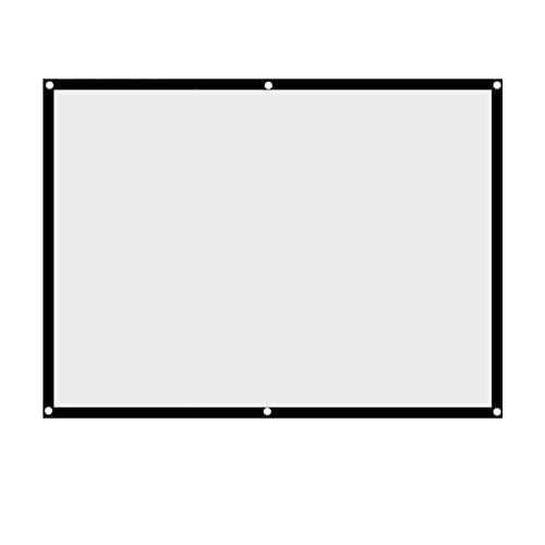 Sonew 4: 3 Beamer Leinwand, Faltbarer Projektionsschirm für eine einfache Installation und Bedienung des Projektors, geeignet für Heimkino und eine Projektionsleinwand im Außenbereich(60 Zoll) von Sonew