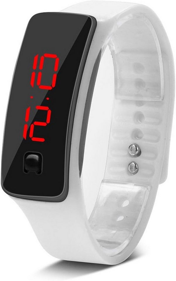 Sonew Klares LED-Display Das helle LED-Display zeigt die Uhrzeit und Daten Watch, mit Sweatproof und leicht Die Uhr ist schweißresistent und leicht von Sonew