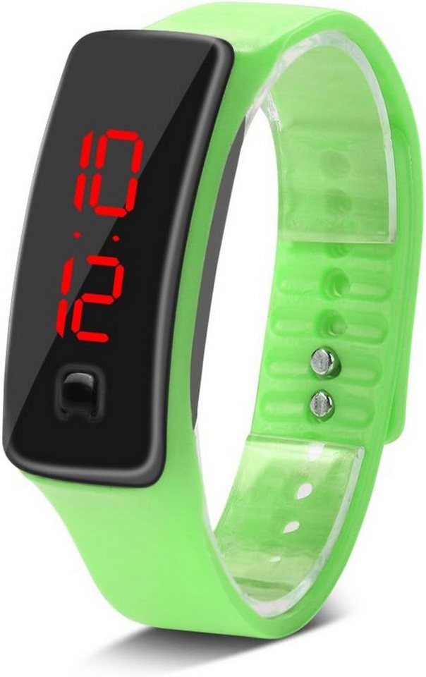 Sonew Klares LED-Display Das helle LED-Display zeigt die Uhrzeit und Daten Watch, mit Sweatproof und leicht Die Uhr ist schweißresistent und leicht Sonew Klares LED-Display Das helle LED-Display zeigt die Uhrzeit und Daten Watch, mit Sweatproof und leicht Die Uhr ist schweißresistent und leicht von Sonew