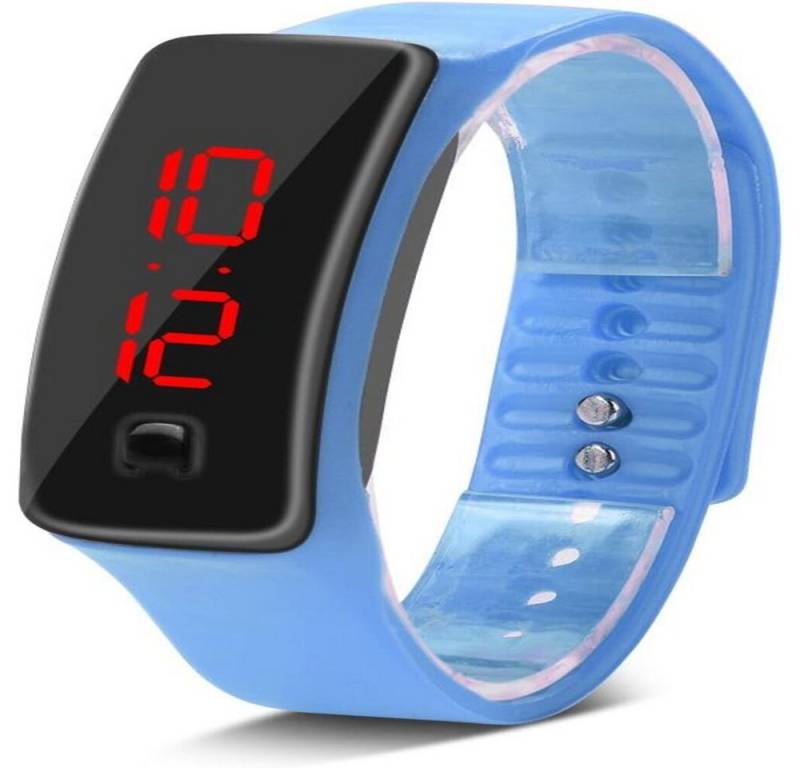 Sonew Klares LED-Display Das helle LED-Display zeigt die Uhrzeit und Daten Watch, mit Sweatproof und leicht Die Uhr ist schweißresistent und leicht von Sonew