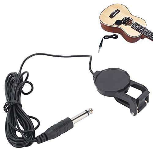 Sonew Qualitäts -Clipon -Pickup -Mikrofon für Optimale Klangtransfer Geigen -Akustik -Gitarre -Ukulele -Instrumentenzubehör Robustes ABS -Metallkonstruktion von Sonew