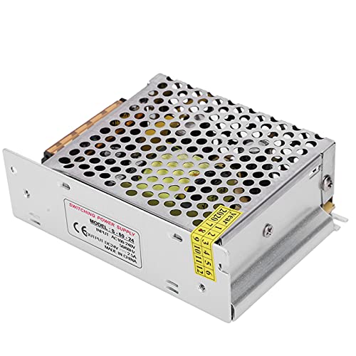Sonew Schaltnetzteil-Treiberadapter, Premium-Aluminiumlegierung, DC24V-Ausgang, LED-Bildschirm-Lichtleiste, 3D-Drucker, Hohe Effizienz und Lange Lebensdauer (S-60-24 (24 V/2,5 Sonew Schaltnetzteil-Treiberadapter, Premium-Aluminiumlegierung, DC24V-Ausgang, LED-Bildschirm-Lichtleiste, 3D-Drucker, Hohe Effizienz und Lange Lebensdauer (S-60-24 (24 V/2,5 von Sonew