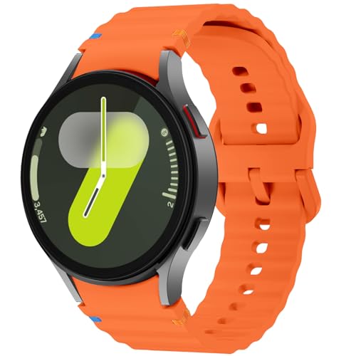 Armband für Galaxy Watch 7/6/5/4 40mm 44mm/7 FE 40mm/Watch 6 Classic 43mm 47mm/Watch 5 Pro 45mm/Watch 4 Classic, 20mm No Gap Soft Silikon Sport Armbänder Damen Herren Armband für Galaxy Watch 7/6/5/4 40mm 44mm/7 FE 40mm/Watch 6 Classic 43mm 47mm/Watch 5 Pro 45mm/Watch 4 Classic, 20mm No Gap Soft Silikon Sport Armbänder Damen Herren von Songsier