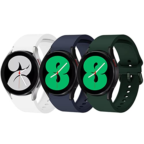 Armband für Samsung Galaxy Watch 5 40mm/44mm, Galaxy Watch 5 Pro 45mm, Galaxy Watch 4 40mm/44mm, Galaxy Watch 4 Classic 42mm/46mm, Sport Silikon Ersatzband für Galaxy Watch 6/5/4 Smartwatch von Songsier