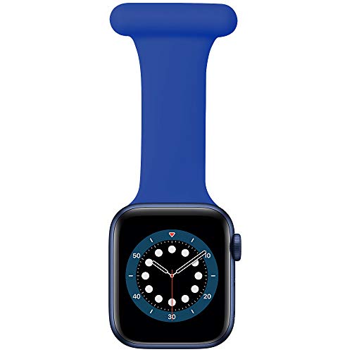 Kompatibel für Apple Watch Armband 38/40/41mm, 42/44/45/49mm, Infektionskontrolle Design Pin Fob für Krankenschwestern Hebammen Ärzte Gesundheitswesen Sanitäter für SE/iWatch Series 9 8 7 6 5 4 3 2 1 von Songsier