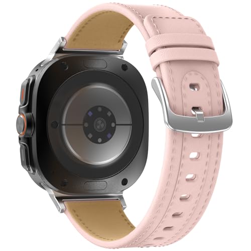Leder Armband für Samsung Galaxy Watch 7 Ultra,Lückenloses Business Leder Armband, Ersatz Armband für Galaxy Watch 7 Ultra,Weiches Leder, Elegantes Retro-Armband für Herren und Damen Leder Armband für Samsung Galaxy Watch 7 Ultra,Lückenloses Business Leder Armband, Ersatz Armband für Galaxy Watch 7 Ultra,Weiches Leder, Elegantes Retro-Armband für Herren und Damen von Songsier