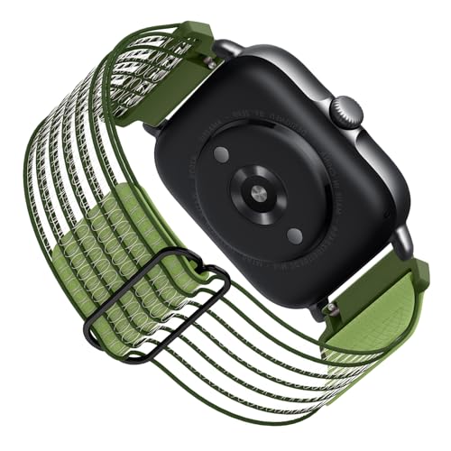 Nylon Loop Armband Kompatibel Mit Amazfit GTS 4 Mini, GTS 3, GTS 2 Mini, 20mm Nylon Sport Einstellbar Armbänder für Amazfit GTS 2e / GTR 42 mm/Bip/Bip S/Bip U Frauen Männer von Songsier