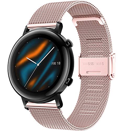 Songsier Armband Kompatibel mit Huawei Watch GT 2 42mm, 20mm Ersatz Uhr Armband für Huawei Watch 2 Sport/Honor Watch Magic 2 42mm/ Garmin venu/Forerunner 245/645/Galaxy watch 3 41mm/ Active 2 Songsier Armband Kompatibel mit Huawei Watch GT 2 42mm, 20mm Ersatz Uhr Armband für Huawei Watch 2 Sport/Honor Watch Magic 2 42mm/ Garmin venu/Forerunner 245/645/Galaxy watch 3 41mm/ Active 2 von Songsier