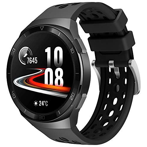 Songsier Armband Kompatibel mit Huawei Watch GT2e, Sport Wasserdichtes Ersatzarmband aus weichem Silikon Nur für Huawei Watch GT2e von Songsier