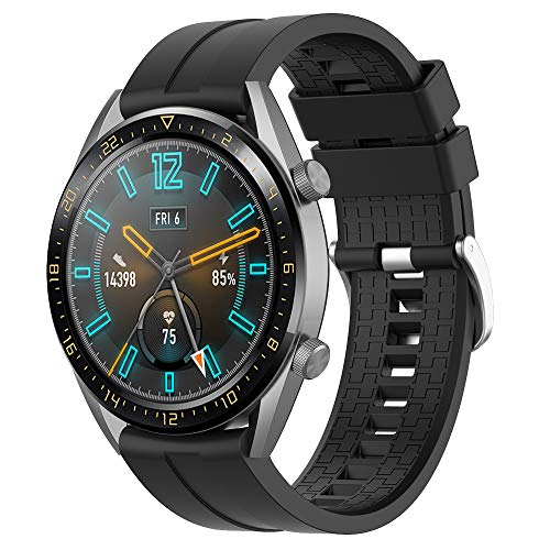 Supore Armband kompatibel mit Huawei Watch GT2 46mm/Watch GT 46mm/Watch GT Active/Watch 2 Pro/Honor Watch Magic/Galaxy Watch 46mm/Gear S3/Gear 2, 22mm Silikonarmband Supore Armband kompatibel mit Huawei Watch GT2 46mm/Watch GT 46mm/Watch GT Active/Watch 2 Pro/Honor Watch Magic/Galaxy Watch 46mm/Gear S3/Gear 2, 22mm Silikonarmband von Supore