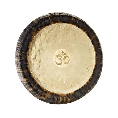Sonic Energy 24 Zoll Om Gong – 136,10 Hz, Ton C#2 – Für Meditation, Yoga, Klangheilung – Inkl. Hülle und Handschuhe (G24OM) von Sonic Energy