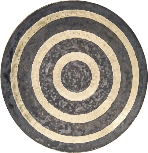 Sonic Energy 24 Zoll Wind Gong – Feng Gong mit Kun Symbol – Für Orchester, Meditation, Klangheilung – Inkl. Schlägel und Hülle (WGK24) von Sonic Energy