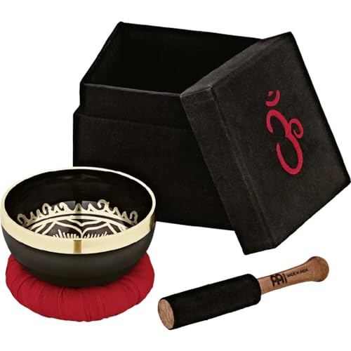 Sonic Energy Klangschale Om Series – 300 g – Für Meditation & Klangheilung – Inkl. Schlägel, Ring & Geschenkbox (SB-OM-300) von Sonic Energy