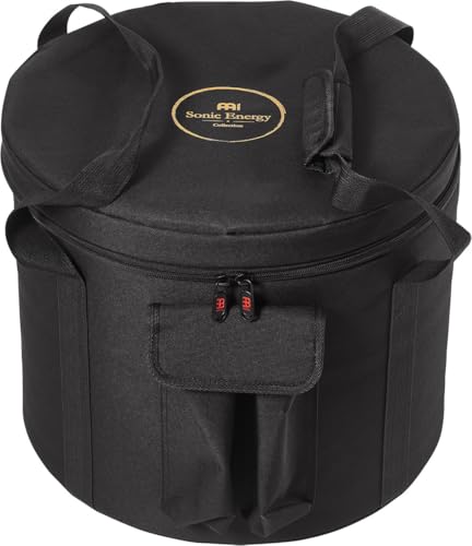 Sonic Energy Tasche für Kristallklangschale – 12 Zoll – Aus Nylon, mit Innenpolster – Für Transport und Aufbewahrung – Inkl. Zubehörfach (CSBB12) von Sonic Energy