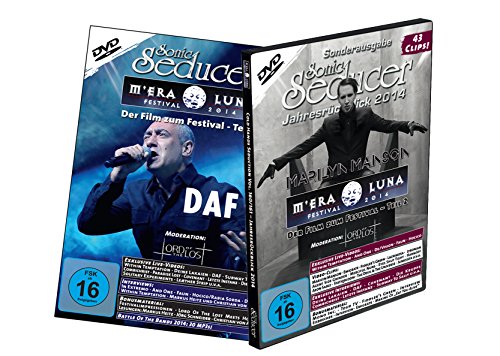 M'Era Luna 2014 Der Film Teil 1 + 2 (2 DVDs) + Sonic Seducer 12-2014 + Jahresrückblick 2014 + exkl. Sticker von Marilyn Manson, Bands: Depeche Mode, ... Unheilig u.v.m. [Exklusiv bei Amazon] von Sonic Seducer