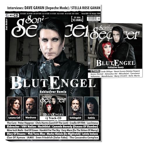 Sonic Seducer 02-2025 + CD: Blutengel exklusiver Remix, “Dämonen : Sturm” + Depeche Mode + The Cure + Lacuna Coil + Peter Heppner + Eisbrecher + VNV Nation + Nine Inch Nails Sonic Seducer 02-2025 + CD: Blutengel exklusiver Remix, “Dämonen : Sturm” + Depeche Mode + The Cure + Lacuna Coil + Peter Heppner + Eisbrecher + VNV Nation + Nine Inch Nails von Sonic Seducer