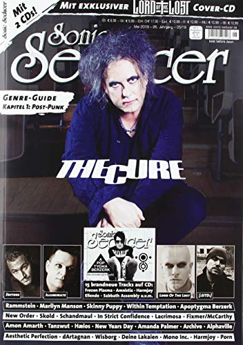 Sonic Seducer 05-2019 + The Cure-Titelstory + im Mag: Marilyn Manson, Editors, Lord Of The Lost, New Order, Rammstein, [:SITD:] + Lord Of The Lost-EP + weiterer CD-Beilage mit 15 brandneuen Songs von Apoptygma Berzerk, Frozen Plasma, Sabbath Assembly u.v. von Sonic Seducer