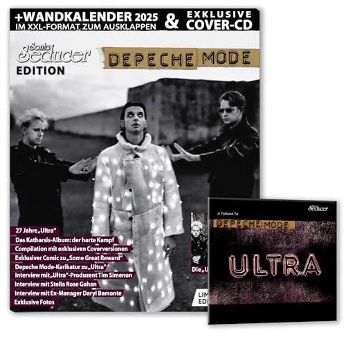 Sonic Seducer DEPECHE MODE Edition inkl. XXL- Kalender 2025 + 27 Jahre „Ultra“ Cover-CD – lim. 999 Exemplare Sonic Seducer DEPECHE MODE Edition inkl. XXL- Kalender 2025 + 27 Jahre „Ultra“ Cover-CD – lim. 999 Exemplare von Sonic Seducer
